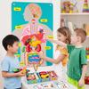 Human Body Felt Board Set Interactive Biology Learning Kit Fine Motor