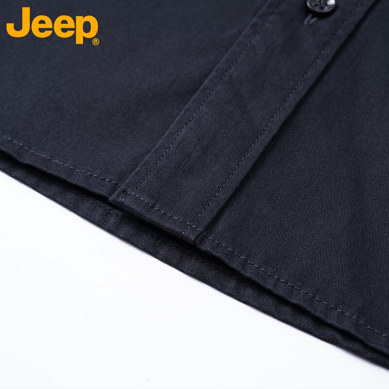 Jeep Унисекс ретро повседневная рубашка с длинным рукавом