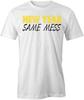 NEW YEAR SAME MESS TShirt Tee Short-Sleeved Cotton CLOTHING S1WSA448