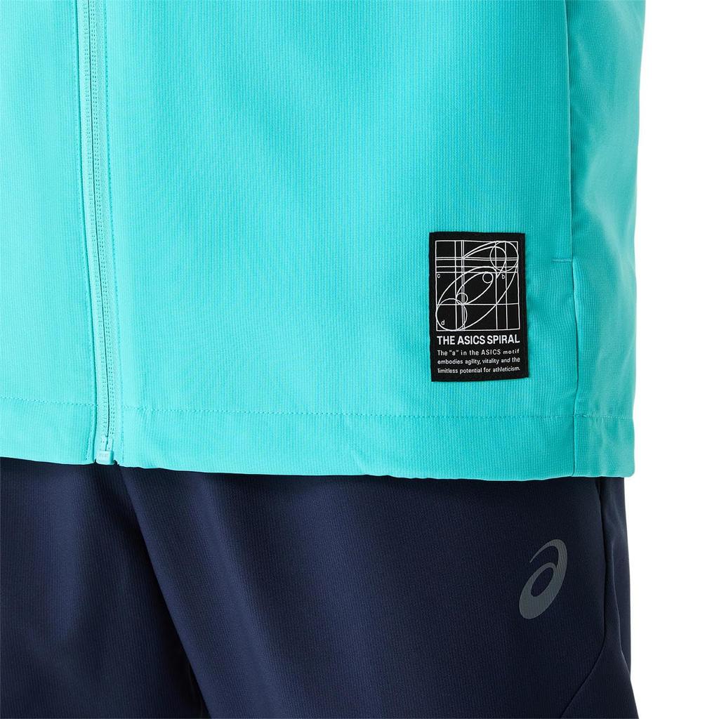 Тренировочная куртка Dry Actimotion Cross Hoodie 2031E980 унисекс для взрослых 402 л [ASICS] (Энергия Аква)