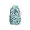 X Stella McCartney Printed Hooded Sweatshirt Women Hoodies Aqua-Green HA8909