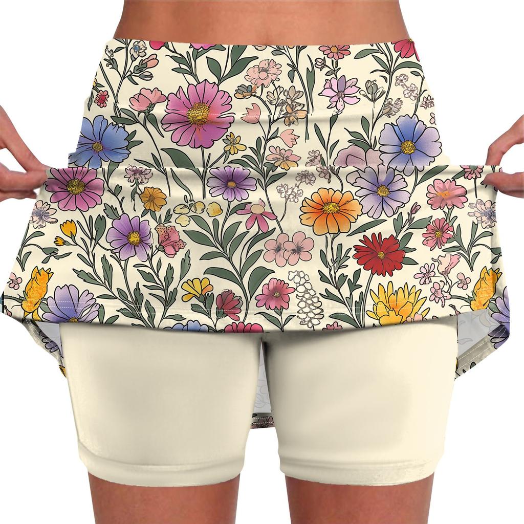 Эластичные брюки-кюлоты для йоги для женщин, спортивные шорты с принтом, легкие узкие однотонные бегуны с высокой талией