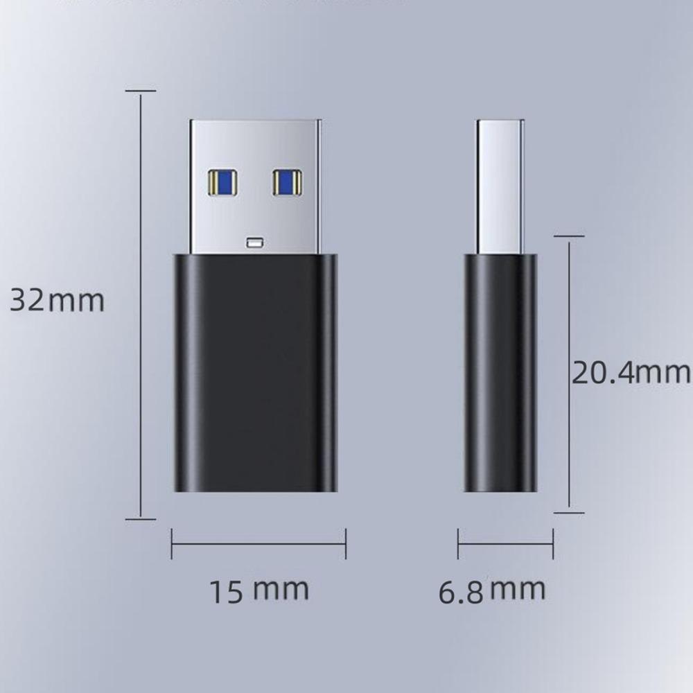 Телефонный адаптер Type C - USB-адаптер OTG телефонный разъем для мобильного телефона/ПК/ноутбука/зарядного устройства