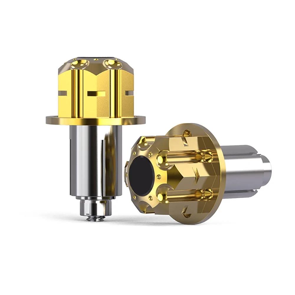 2 шт., алюминиевые ручки руля мотоцикла с ЧПУ, заглушки для руля, слайдеры для 16-18 мм, аксессуары для мотоцикла, универсальные