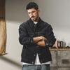Jay Leno American Classic Active Dye Non-Fading Denim Jacket Men'S Loose Trend Handsome Tooling Jacket