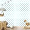 Hearts Wallpaper White and Celadon 50x1000