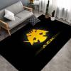 AEK FC Football Player Portrait Area Rug, Non Slip Floor Mat, Soccer Club Print Carpet for Fan Room Decor