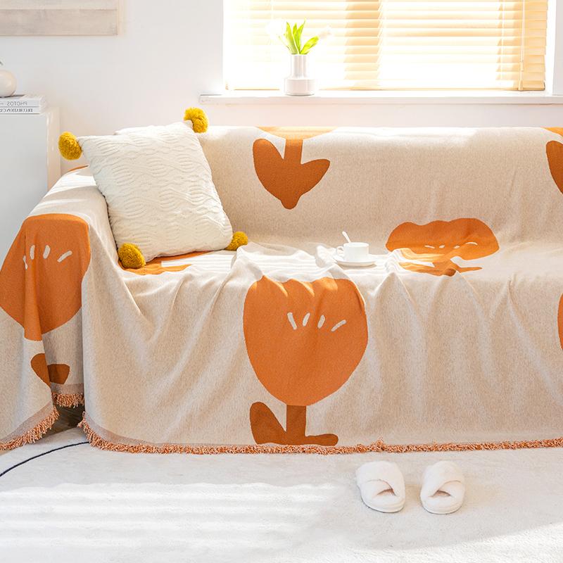 Полотенце для дивана с защитой от кошек, полная подушка, простой современный чехол для дивана, универсальный чехол для четырех сезонов, ткань в стиле Ins