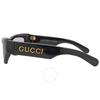 Gucci Silver Rectangular Men S SunglaSSeS gg1296S 002 55