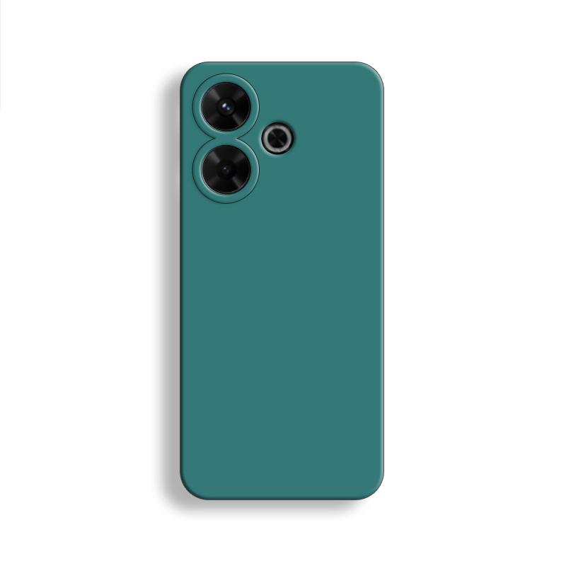 Для Xiaomi POCO M6 4G чехол для POCO M6 чехол 6,79 дюйма оригинальный жидкий силиконовый резиновый противоударный бампер чехол для POCO M6 4G