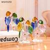 Crystal Magpie Modern Minimalist Style Home Decoration Accessories Office Decorations Wedding Gift Glass Handicrafts