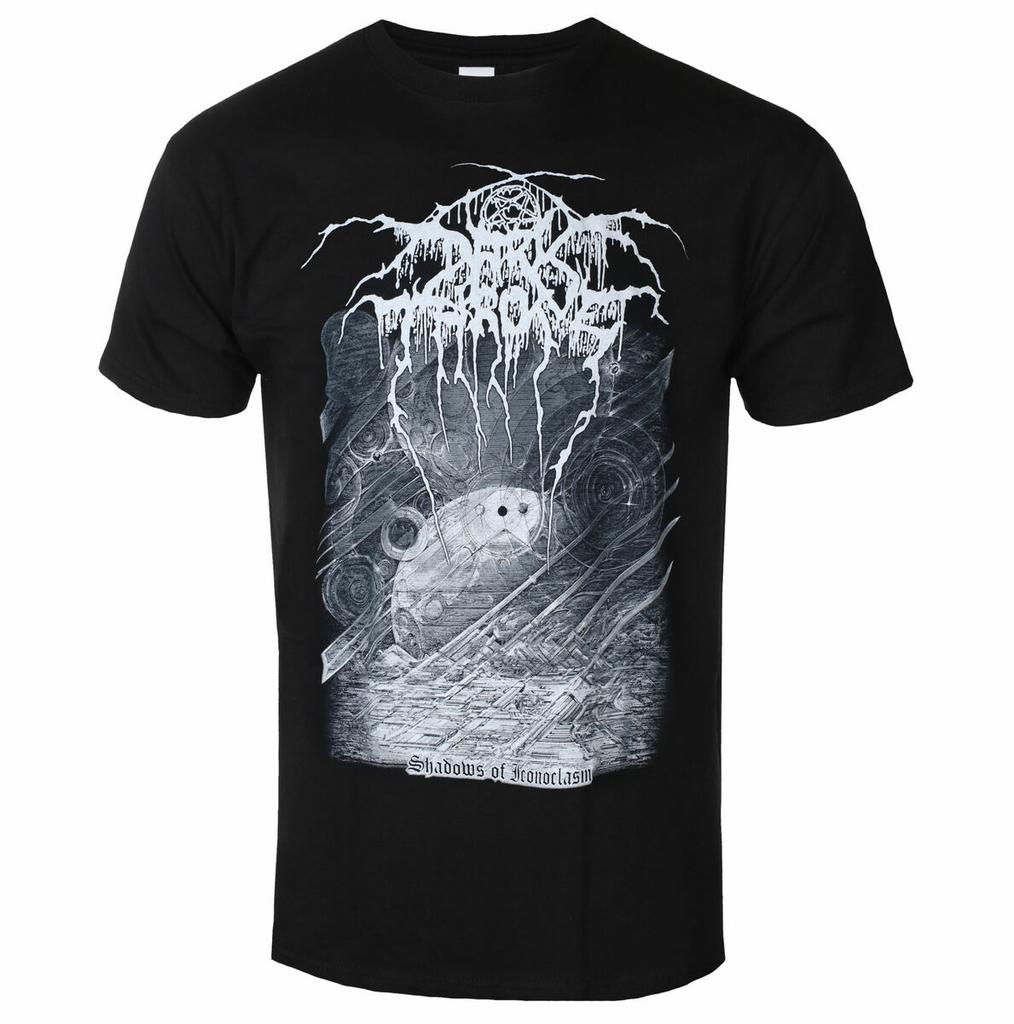Yk Darkthrone Графическая Хлопковая Футболка Унисекс Летняя С Коротким Рукавом Модный Бренд Футболка Роскошная Повседневная Винтажные Футболки