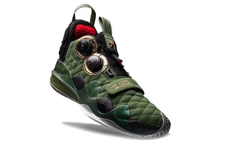 Li Ning Кроссовки Way Of Wade 8, Кожаная амортизация Lei Feng, Нескользящая, Износостойкая, Средняя высота, ABEP001-8