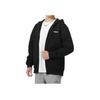 adidas Толстовка с капюшоном и принтом букв на молнии с длинным рукавом, мужская толстовка с капюшоном черного цвета JF3324