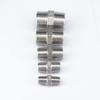 1/8" 1/4" 3/8" 1/2" 3/4" 1" 1-1/4" 1-1/2" 2" BSP Наружный Равнопроходной Шестигранный Трубопроводный Фитинг-Соединитель из Нержавеющей Стали 304