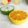 1PC Creative Lemon Shape Ice Lattice Mold Silicone Ice Making Mold Diy Juice Drink Ice Cubes