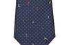Paul Smith Silk Tie Blade Eps21w007 NAVY Men's Logo/Checked (8cm Width) GLU3-47