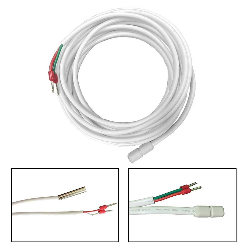 5m Electric Thermostat Dedicated 10K3950 Temperature Probe Cable Waterproof Electric Ground Temperature Sensing Probe Wire