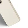 Dux Ducis Roma Leather Case For Iphone 13 Pro Max Elegant Cover Made Of Natural Leather White