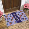 Personalized Name Halloween Stitch Living Room Non-Slip Area Rug Soft Carpet for Bedroom Kids Playroom Sofa Office Home Decor Doormat