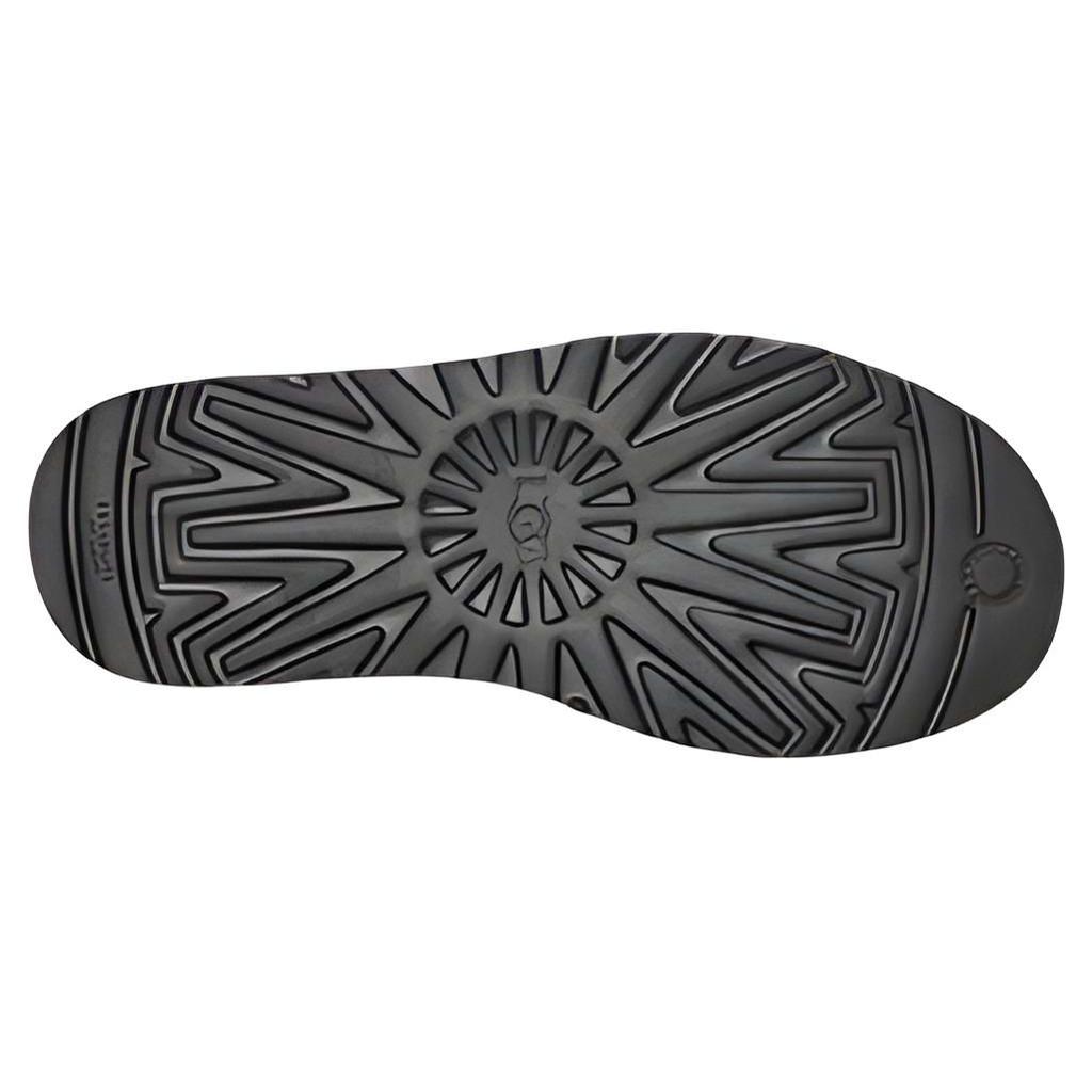 UGG Кожаные повседневные удобные короткие ботинки челси на толстой подошве женские ботинки Pebble-White 1130533-PDWH