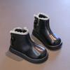 Girls Boots Winter White Princess Shoes Children's Short Boots Baby Girl Shoes Velvet Winter Shoes Little Girl Martin Boots