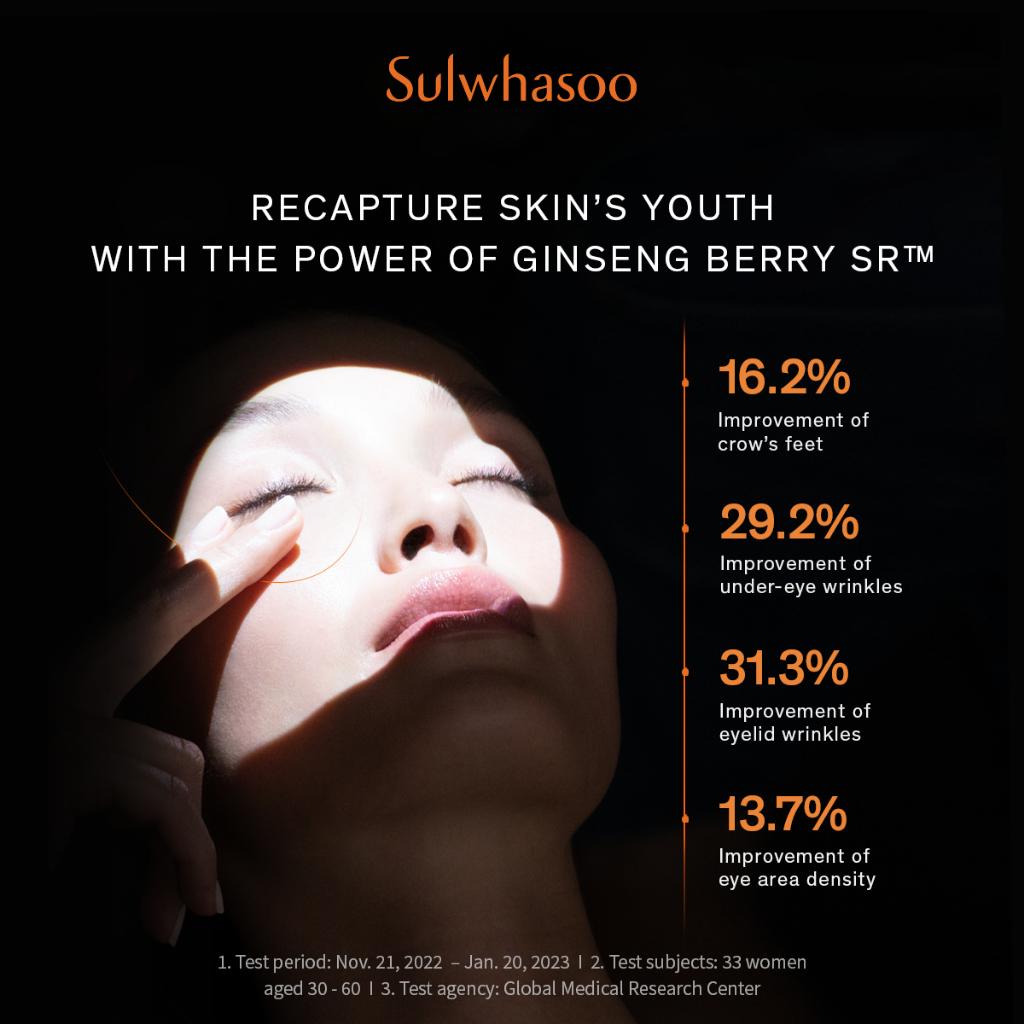 12шт/12мл_[SULWHASOO] Крем для глаз The Ultimate S 1мл (Образец Саше)