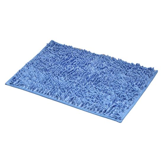 Mat Anti-Slip Bathroom Rug Quick Absorbent Quick-Drying Bath Mat Solid Color Long Hair Multipurpose