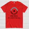 One Ball to Catch EM All Cotton Summer Casual Cool Loose T-Shirt