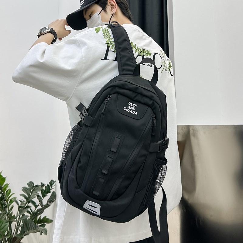 Школьный рюкзак для школьников средней школы, мужской, уличный, компьютерный рюкзак, легкий, водонепроницаемый, женский рюкзак