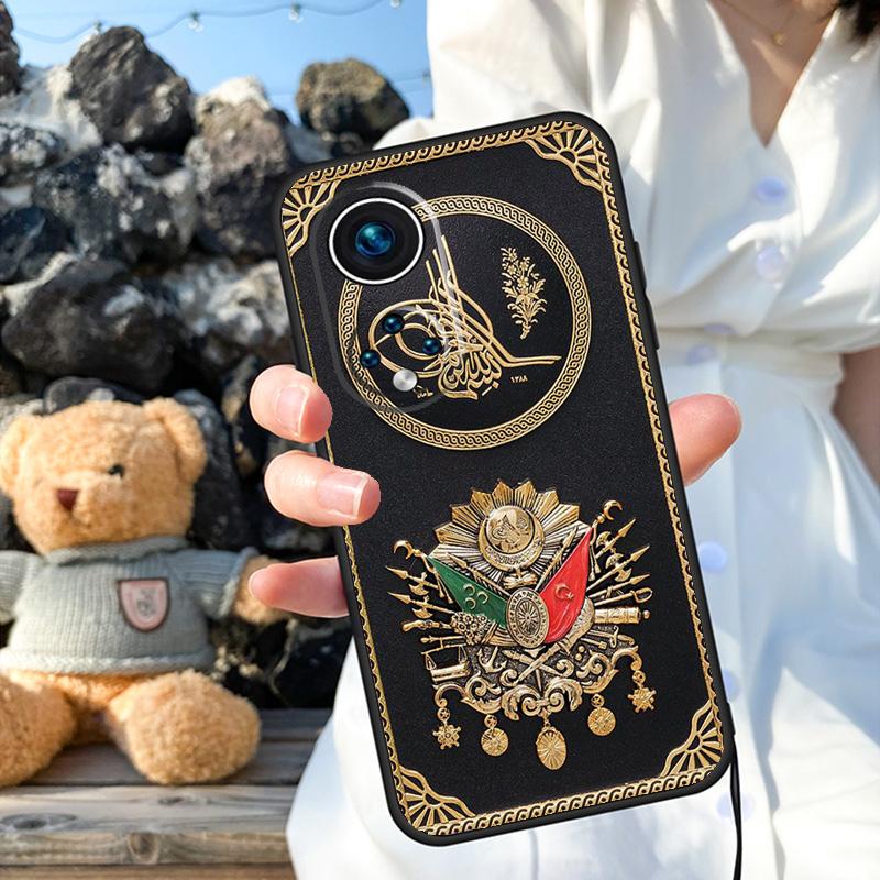 Чехол с гербом Османской империи для Honor X8a X9a X6a X7a X6 X7 X8 X9 X9b X8b Honor 70 50 90 Lite Magic 5 6 Pro Cover