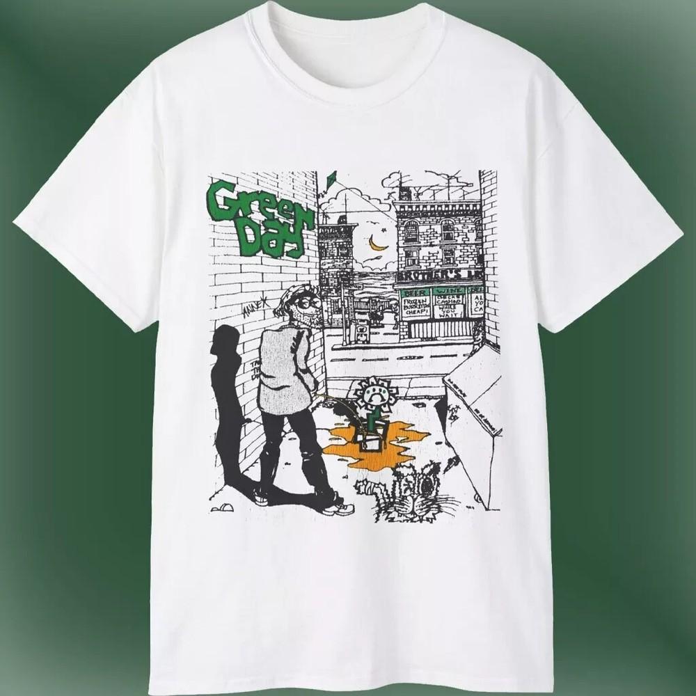 Редкая винтажная футболка Green Day Alley Pissing 1994 года, унисекс, размеры от S до 5XL, унисекс футболка