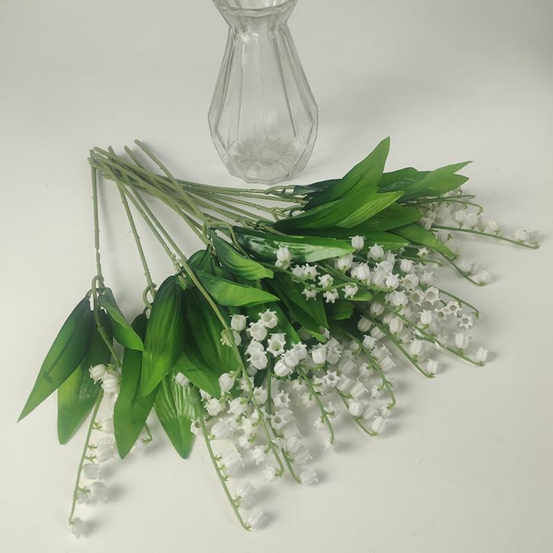 Набор из 6 искусственных цветов колокольчики пластиковые цветы украшения дома растения