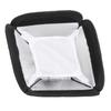 23cm Plastic Pure White Portable Folding Flash Light SLR Camera Softbox Photography Fill Light Cover