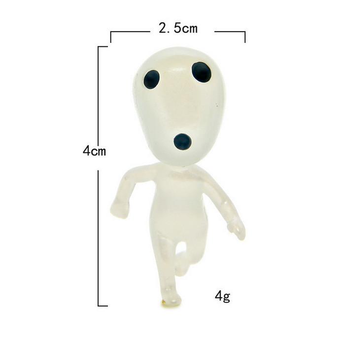 Cute Cartoon Sitting Posture Standing Elf With Night Light Function Mini Modelfor Office Desk And Collection Use