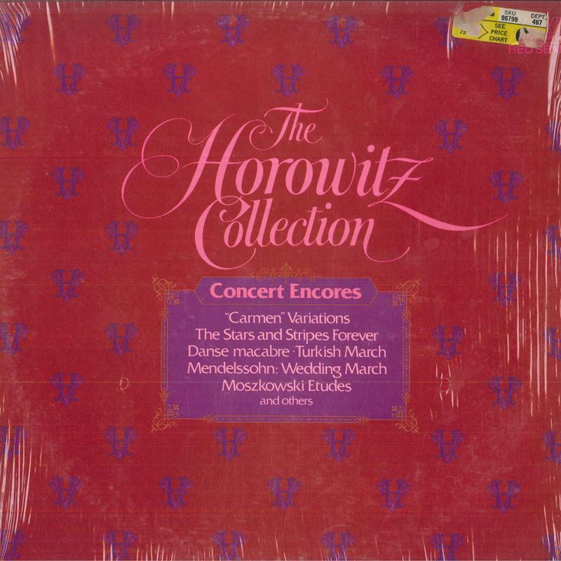 LP Record VLADIMIR HOROWITZ Concert Encores ARM12717 RCA RED SEAL US Classical Used