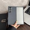 Ultra-thin Carbon Fibre Leather Phone Case for Samsung Galaxy Z Fold 7 6 5 4 3 Magsafe Wireless Charging Screen Shockproof Protect Cover