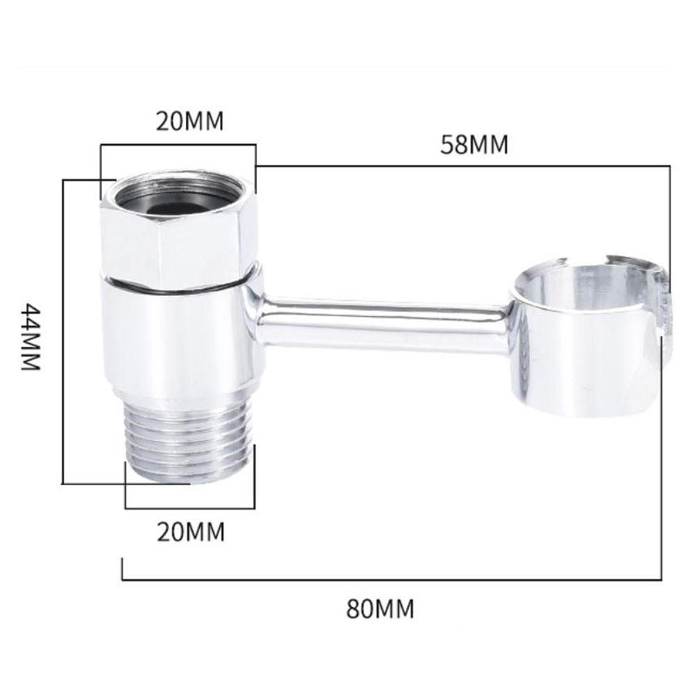1 шт. держатель распылителя для биде, вращающийся на 360 °, 80*44*20 мм, кронштейн для биде