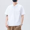 Men's Summer New Loose Short-sleeved POLO Shirt Men's Lapel Thin Short T-top