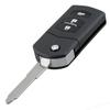 2/3 Buttons 433MHz Flip Remote Car Key Fob with ID63 80bit Chip Fit for MAZDA Car 2 M2 Demio /3 M3 Axela/ 5 M5 Premacy / 6 M6 Atenza / 8 M8