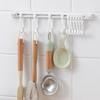 Plastic Track Row Hooks Non Punching Cabinet Hook Multifunctional Long Row Hook  Kitchen