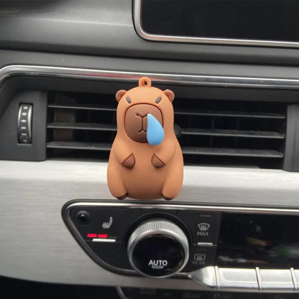 Прекрасный автомобильный воздуховод, ароматизатор, освежитель воздуха, украшение-капибала, зажим для ароматизатора воздуха, диффузор духов, декоративные аксессуары