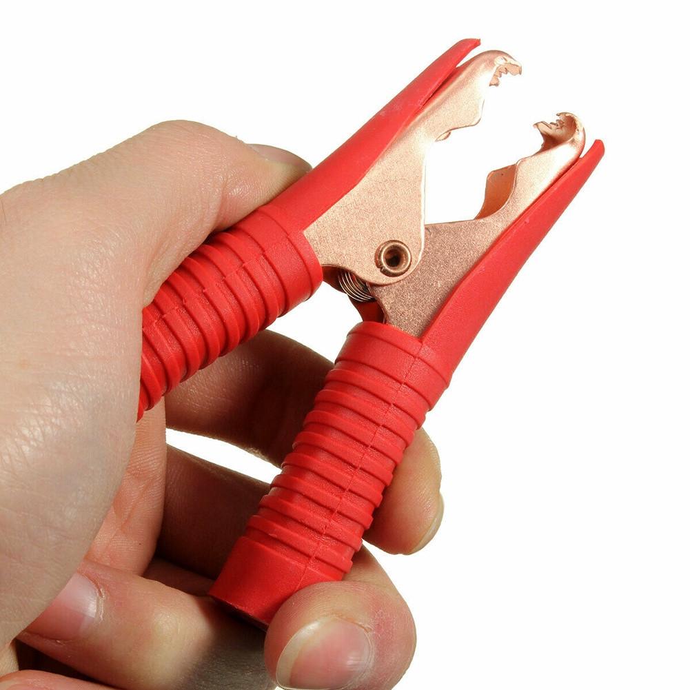 2* - 600A Heavy-Duty Crocodile Vehicle Boat Battery Test Clip Clamp UK