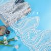Width 24Cm Car Bone Lace Sequins Bridal Accessories Wedding Dress Veil Wristband Clothing Accessories Materials