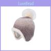 Children Knit Hat With Earmuff Protection For Winter Outdoor Warmth And Style