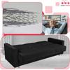 Sofa Sofa Alicja Sofa Bed Bonell Bed Family Furniture Black
