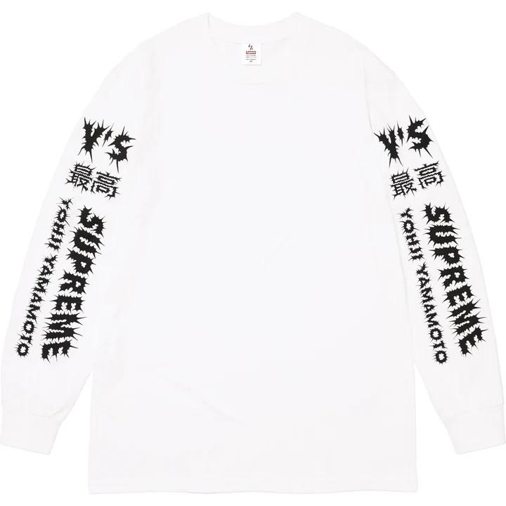 Supreme Футболка с длинным рукавом Y's by Yohji Yamamoto Белая