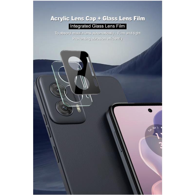 Для Moto G Power 5G 2024 Glass IMAK High Definition Glass Lens Film Black Version