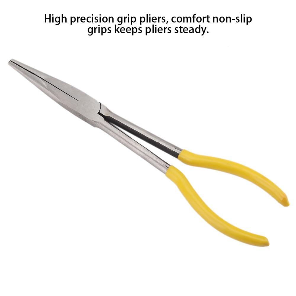 Extended Long Nose Pliers 11 Inch Hand Pliers Convenient Needle Nose Pliers Industrial Use
