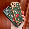 For OPPO A38 A18 A57s A57 A60 Reno11 F Reno12 FS Moto G10 G20 G30 G22 Realme C53 C63 Christmas Deer Snowman Soft Full Lens Protect Casing